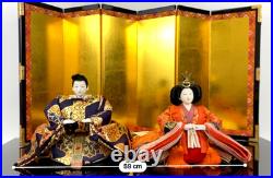 Japanese Vintage Hina Doll Dairi-Bina Emperor Empress Artisan History