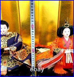 Japanese Vintage Hina Doll Dairi-Bina Emperor Empress Artisan History