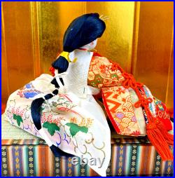 Japanese Vintage Hina Dolls Emperor Empress Artisan Craft Tradition History Cult