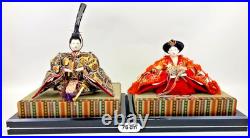 Japanese Vintage Hina Dolls Emperor Empress Artisan Craft Tradition History Cult