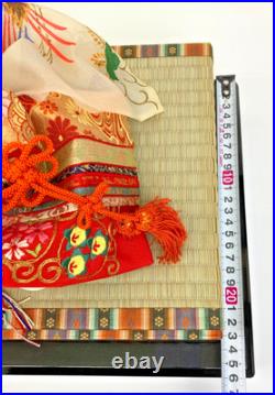 Japanese Vintage Hina Dolls Emperor Empress Artisan Craft Tradition History Cult