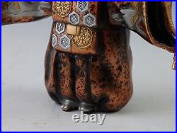 Japanese Vintage Noh Dancer Metal Figure -Okina- Tsushima Japanese Vintage Noh Dancer Metal Figure -Okina- Tsushima
