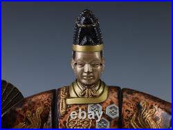 Japanese Vintage Noh Dancer Metal Figure -Okina- Tsushima Japanese Vintage Noh Dancer Metal Figure -Okina- Tsushima