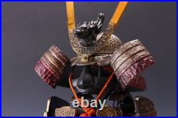 Japanese Vintage Samurai Early-generation Small Metal Figure Tsushima Shogun