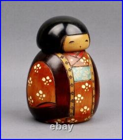 Japanese Vintage creative Kokeshi Doll by Master Sekiguchi Toshio