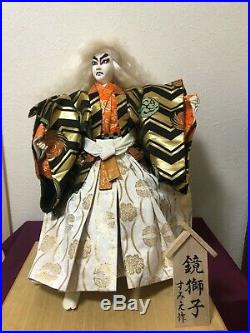 Japanese tradition antique Vintage Kabuki doll figure Very rare F/S from japan