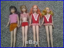 Job lot of 25 Vintage barbi skipper dolls some japan rare loft find 25 dolls