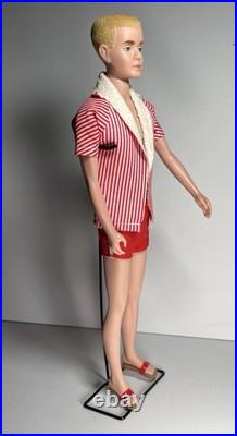 KEN DOLL Mattel Vintage #750 Flocked Blonde Hair in Original 1961 Box KEN DOLL Mattel Vintage #750 Flocked Blonde Hair in Original 1961 Box
