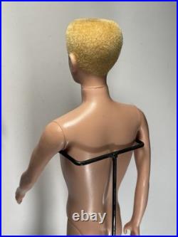 KEN DOLL Mattel Vintage #750 Flocked Blonde Hair in Original 1961 Box KEN DOLL Mattel Vintage #750 Flocked Blonde Hair in Original 1961 Box