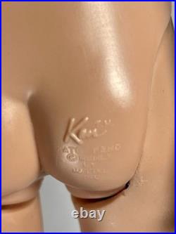 KEN DOLL Mattel Vintage #750 Flocked Blonde Hair in Original 1961 Box