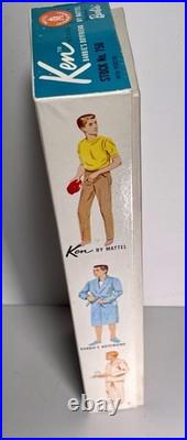 KEN DOLL Mattel Vintage #750 Flocked Blonde Hair in Original 1961 Box
