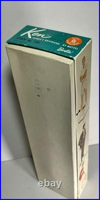 KEN DOLL Mattel Vintage #750 Flocked Blonde Hair in Original 1961 Box