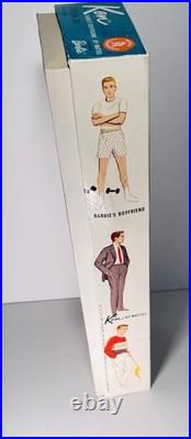 KEN DOLL Mattel Vintage #750 Flocked Blonde Hair in Original 1961 Box