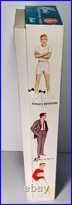KEN DOLL Mattel Vintage #750 Flocked Blonde Hair in Original 1961 Box