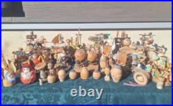 KOKESHI Mini Creative Jpanese Vintage Wooden Doll set Lot Bulk Japan #8
