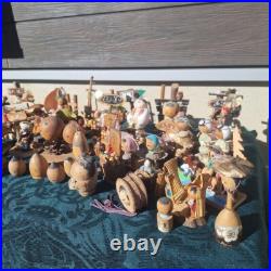 KOKESHI Mini Creative Jpanese Vintage Wooden Doll set Lot Bulk Japan #8