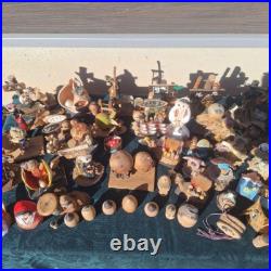 KOKESHI Mini Creative Jpanese Vintage Wooden Doll set Lot Bulk Japan #8