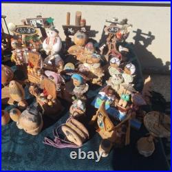 KOKESHI Mini Creative Jpanese Vintage Wooden Doll set Lot Bulk Japan #8
