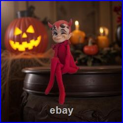 Kamar Japan Rubber Face Devil Plush Doll 15 Inches Kitschy Rare Collectible VTG