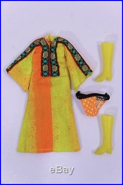 Kenner Blythe Vintage 1972 Brunette Yellow dress 6 digits from Japan F/S