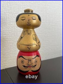 Kokeshi Doll Cookies Handmade Wooden Figurine Classic Vintage Collectible