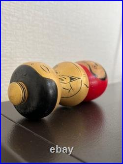 Kokeshi Doll Cookies Handmade Wooden Figurine Classic Vintage Collectible