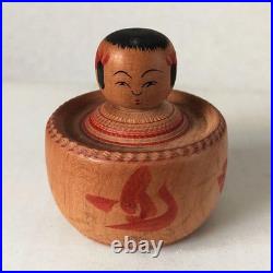 Kokeshi Ejiko 5 Piece Mini Set Dolls Mini Size Authentic Vintage Rare