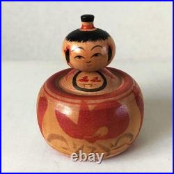 Kokeshi Ejiko 5 Piece Mini Set Dolls Mini Size Authentic Vintage Rare