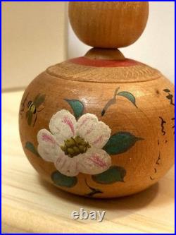 Kokeshi Mini Pair Doll Vintage Handmade Traditional Figurine Collectible