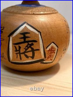 Kokeshi Mini Pair Doll Vintage Handmade Traditional Figurine Collectible