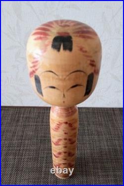 Kokeshi Traditional Dolls Set 4 Vintage Showa Era Handcrafted Figures