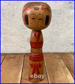 Kokeshi Vintage Wood Doll Traditional Crafts Handmade Japan Yajiro