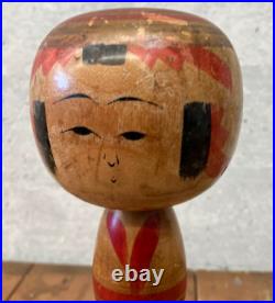 Kokeshi Vintage Wood Doll Traditional Crafts Handmade Japan Yajiro