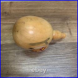 Kokeshi Vintage Wooden Doll handmade Showa retro collectible Unique Vintage