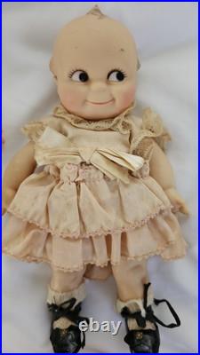 LOT 8 Vintage Kewpie Dolls Plus Large Decorative Shoe. Rare Japanese Bisque