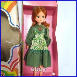 Lady Licca-chan doll Vintage Used Very Good Item Green Dress Retro Fashion Japan Lady Licca-chan doll Vintage Used Very Good Item Green Dress Retro Fashion Japan
