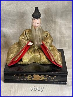 Large Lot of 12 Antique Japan imperial Hina Ningyo Dolls 5570
