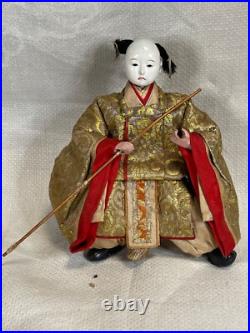 Large Lot of 12 Antique Japan imperial Hina Ningyo Dolls 5570