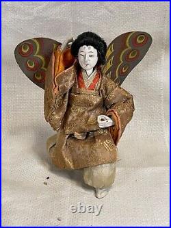 Large Lot of 12 Antique Japan imperial Hina Ningyo Dolls 5570