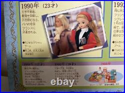 Licca-chan's Album 30th Anniversary Limited Edition Blue 1997 TAKARA Rare Licca