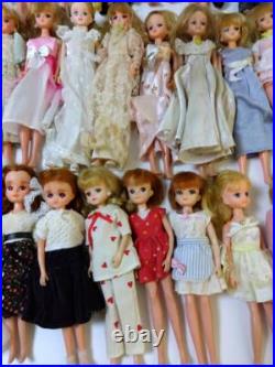 Lot 46 Takara Licca Chan Doll set Junk Item For Parts Vintage Toy OOP Japan Used