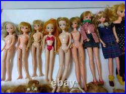 Lot 46 Takara Licca Chan Doll set Junk Item For Parts Vintage Toy OOP Japan Used
