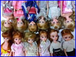 Lot 46 Takara Licca Chan Doll set Junk Item For Parts Vintage Toy OOP Japan Used