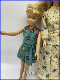 Lot VTG Barbie Dolls Francie Bubble Cut Skipper Japan 60's AS IS