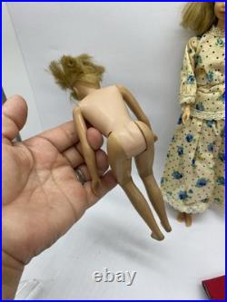 Lot VTG Barbie Dolls Francie Bubble Cut Skipper Japan 60's AS IS