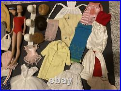 Lot Vintage Mattel Barbie Fashion Queen Doll Clothes Accessories 1960's