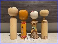 Lot of 29 Vintage Japanese Small Figure Kokeshi Doll Souvenir Japan
