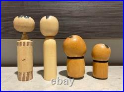 Lot of 29 Vintage Japanese Small Figure Kokeshi Doll Souvenir Japan