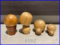 Lot of 29 Vintage Japanese Small Figure Kokeshi Doll Souvenir Japan