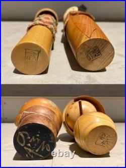 Lot of 29 Vintage Japanese Small Figure Kokeshi Doll Souvenir Japan